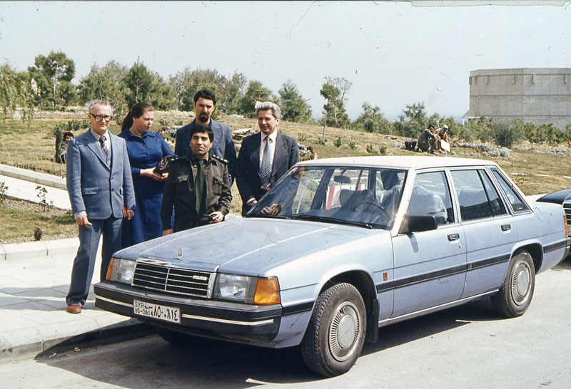 В.Г.Шиляев, Р.Л.Трояновский М.М.Дронов с полковником медицинской службы Сирии. Дамаск, Сирия 1983 год